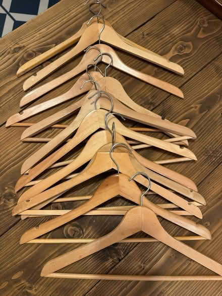 Photo of free Wooden Coat Hangers (Witham CM8) #2