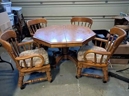 Photo of free SOLID Wood Dining Set (Benicia) #1