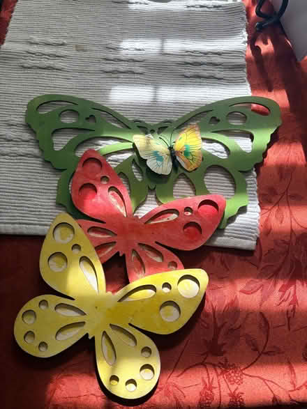 Photo of free Wooden butterflies (Hyattsville, MD) #1