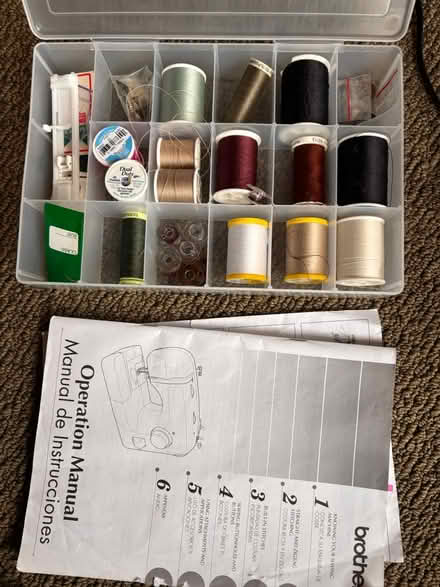 Photo of free Sewing machine with accessories (Quaker valley area) #3