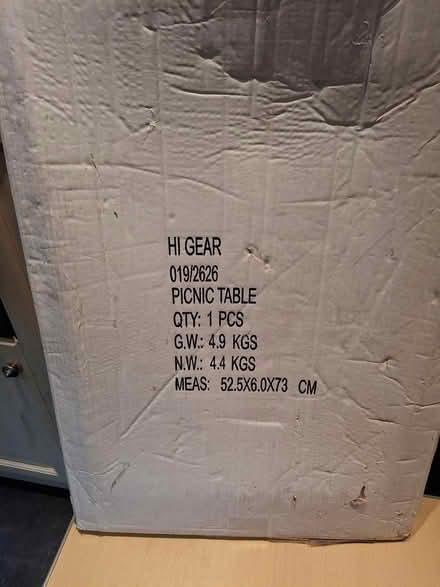 Photo of free fold up table (cr04df) #2