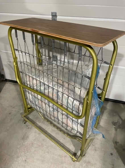 Photo of free Camp bed with mattress (HD1, Huddersfield) #1