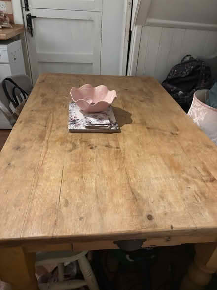 Photo of free Pine table (Heage DE56) #1