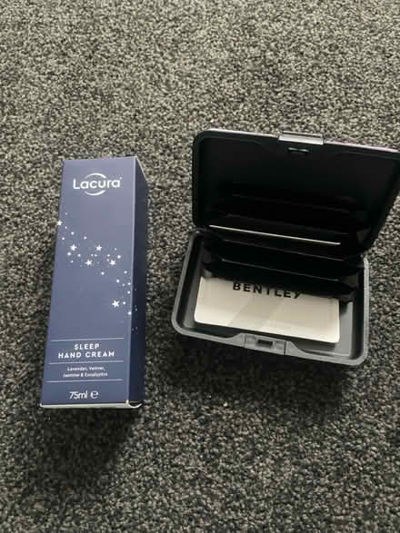 Photo of free New Hand Cream & Card Holder (Bishop’s Stortford CM23) #2
