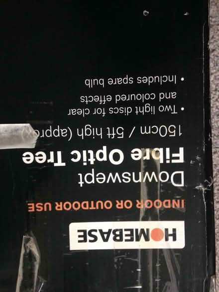 Photo of free 5ft fibre optic Xmas tree (Oakridge RG21) #4