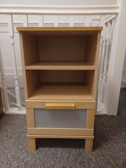 Photo of free Bedside table with drawer (CB2 near Cambridge Station) #1
