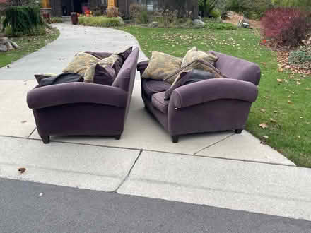 Photo of free CURB ALERT - Couch & Loveseat (11 Mile and Farmington) #2