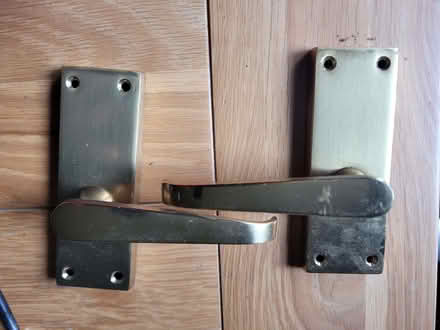 Photo of free Brass door handles (Thatcham RG19) #1
