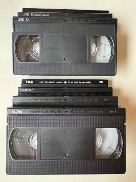 Photo of free 8 VCR / video tapes to record over (East Marden) #2