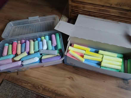 Photo of free Sidewalk Chalk (near Shaws in Groton) #1