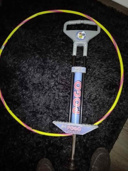 Photo of free Pogo stick & hulahoop (Oxgangs EH13) #1