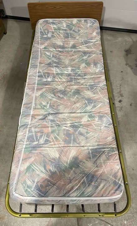 Photo of free Camp bed with mattress (HD1, Huddersfield) #2