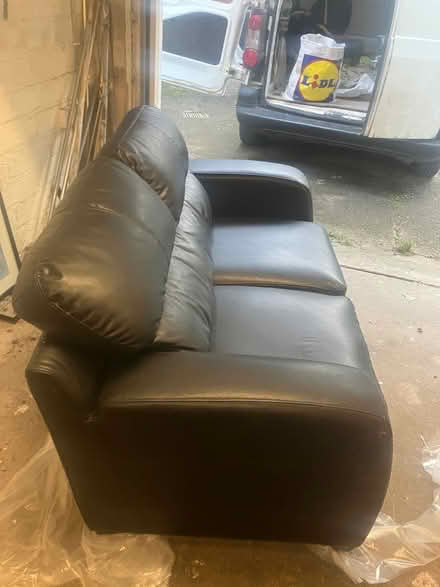 Photo of free Black sofa (castleknock Dublin15 area) #2