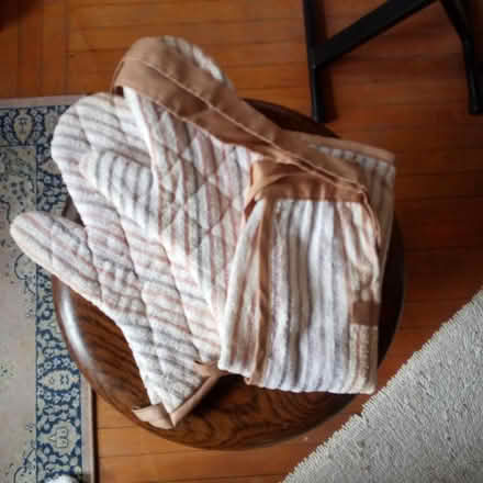 Photo of free Potholder gloves and apron (just west of Malden Square) #1