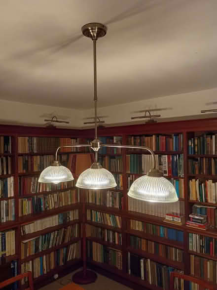Photo of free triple ‘diner bar’ ceiling light (Nailsea BS21) #1