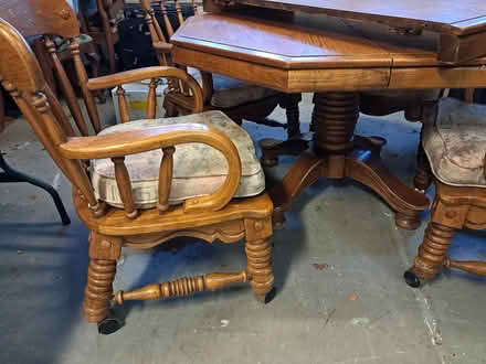 Photo of free SOLID Wood Dining Set (Benicia) #3