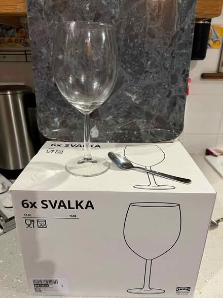 Photo of free 6 IKEA Wine glasses (Saltdean BN2) #1