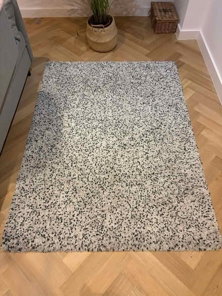 Photo of free IKEA grey and white rug (N6) #1