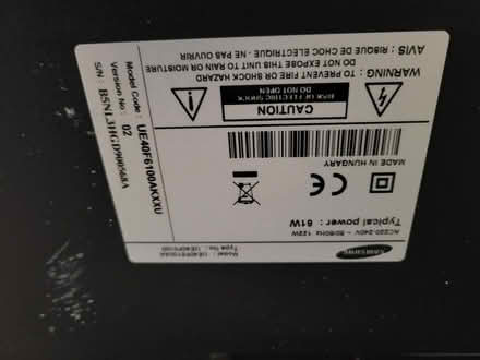 Photo of free Samsung tv faulty (Elm farm aylesbury HP21) #2