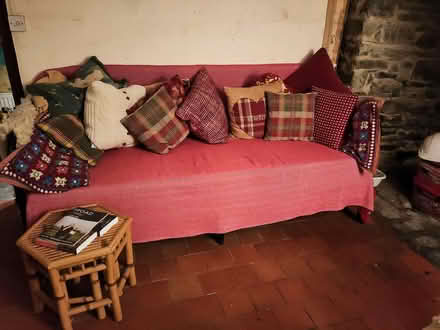 Photo of free Sofa/double bed (Near Newtown, Powys LD1) #1