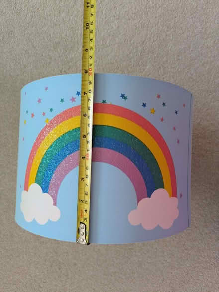 Photo of free Rainbow lampshade, 30cm diameter (Bishopton Hamlet CV37) #4