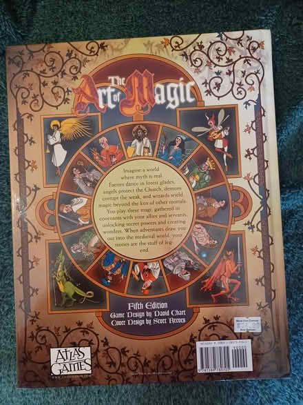 Photo of free Ars Magica TTRPG rulebook (Corinth) #2