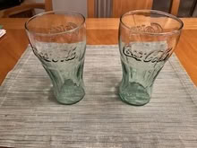 Photo of free Two Large Coke glasses (Chevy Chase DC) #1