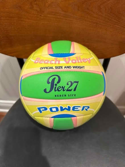 Photo of free Beach volleyball recently inflated (Markham) #1