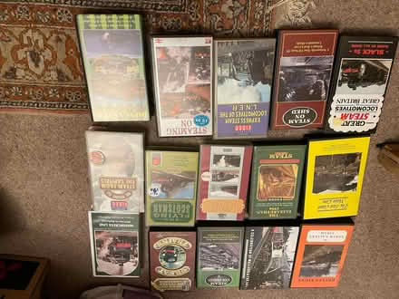 Photo of free VHS Videos - Steam loco themed (Little Eaton DE21) #1