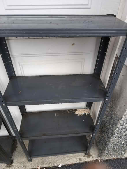 Photo of free Two metal shelving units (Salem, NH) #3