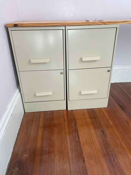 Photo of free 2 sets of 2 drawer filing cabinets (South side watertown) #1