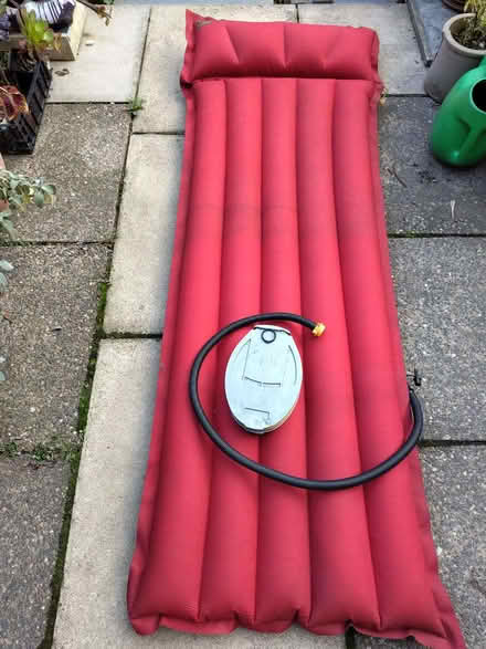 Photo of free Single blow up airbed inc pump (Crookesmoor S6) #1