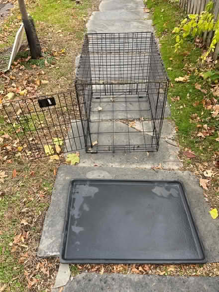 Photo of free Dog crate black wire (Rhinebeck village) #1