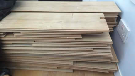 Photo of free Used Laminate Flooring, Light Oak Effect (Cramlington NE23) #1