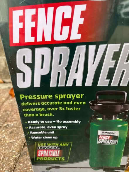 Photo of free Fence Sprayer still in its box (Wivenhoe CO7) #1