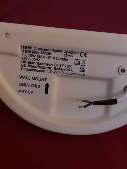 Photo of free Wall lights - brand new (IP13) #3