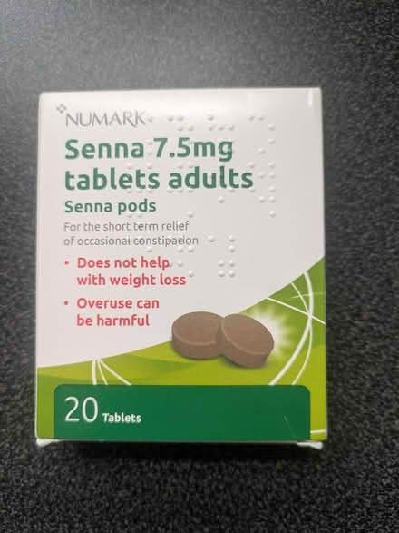 Photo of free Senna tablets (Wigston LE18) #2