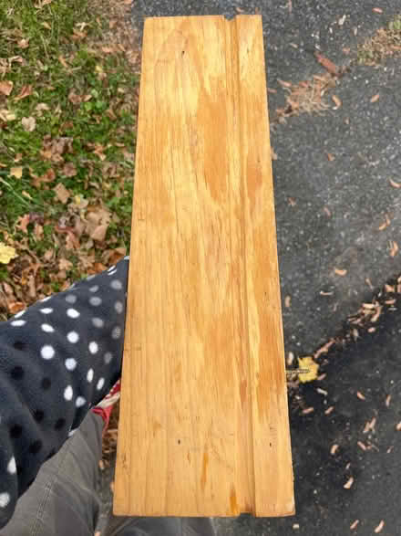 Photo of free 3 wooden shelves (Rhinebeck village) #3