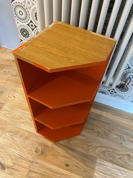 Photo of free Corner shelving unit (Weston) #3