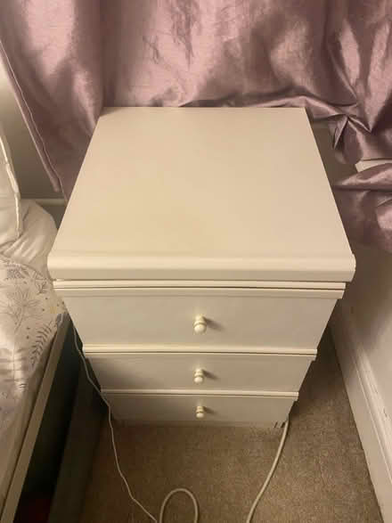 Photo of free Cream vintage bedside drawers (Headingley LS4) #1