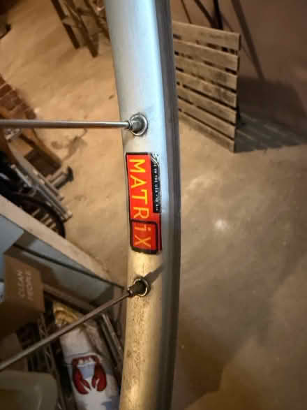 Photo of free bike rims (Cambridge City Hall) #2