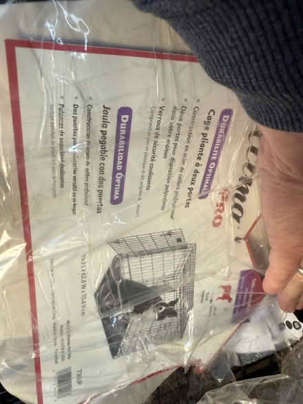 Photo of free 1 Large dog crate (Archer Lodge) #1