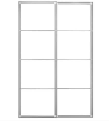 Photo of free IKEA Pax sliding wardrobe door frame (Middleyard GL5) #1