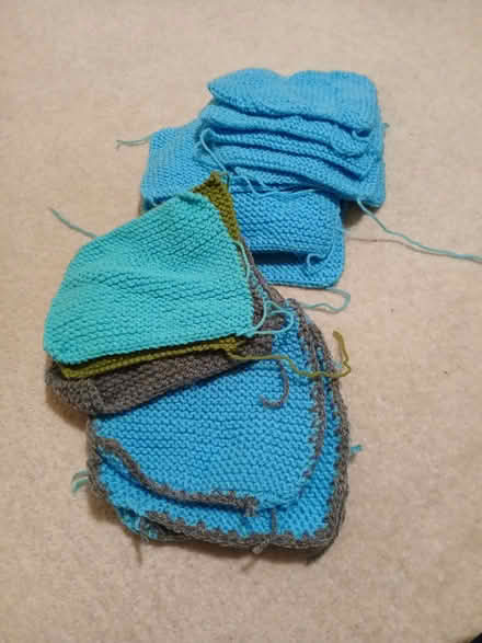 Photo of free Knitted Squares (S17 (Dore)) #1