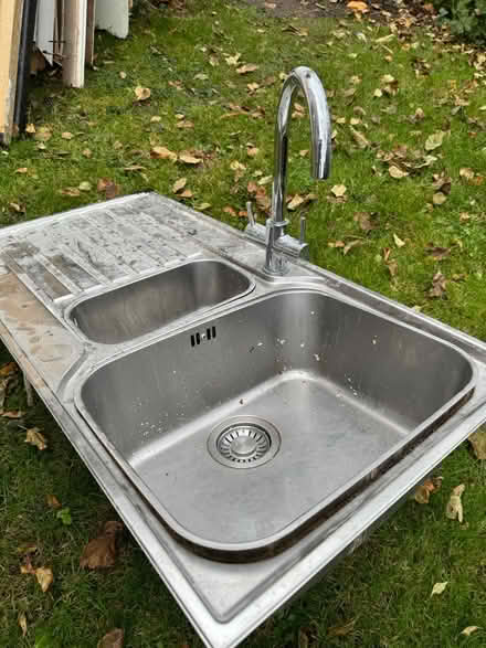 Photo of free Metal sink and tap (West Dulwich, SE21) #2