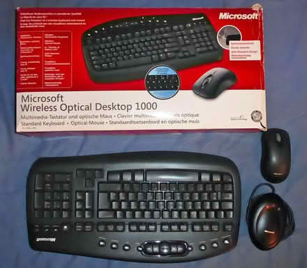Photo of free MS wireless desktop 1000 set (West Bridgford NG2) #1