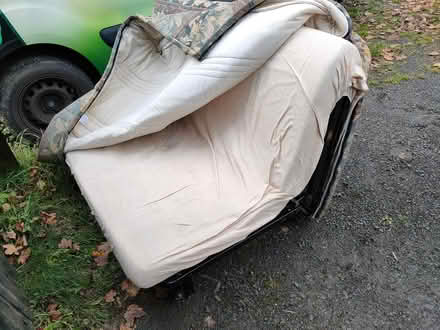 Photo of free Foldable Sofa/Double bed (Near Newtown, Powys LD1) #2