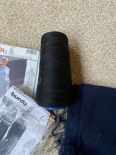Photo of free Material, sewing patterns & thread (WR15 Leigh Sinton) #3