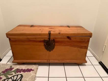Photo of free Wood Chest (Orange, CA) #1