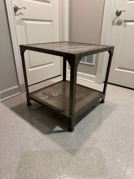 Photo of free Industrial design End Table (Elmhurst IL) #2